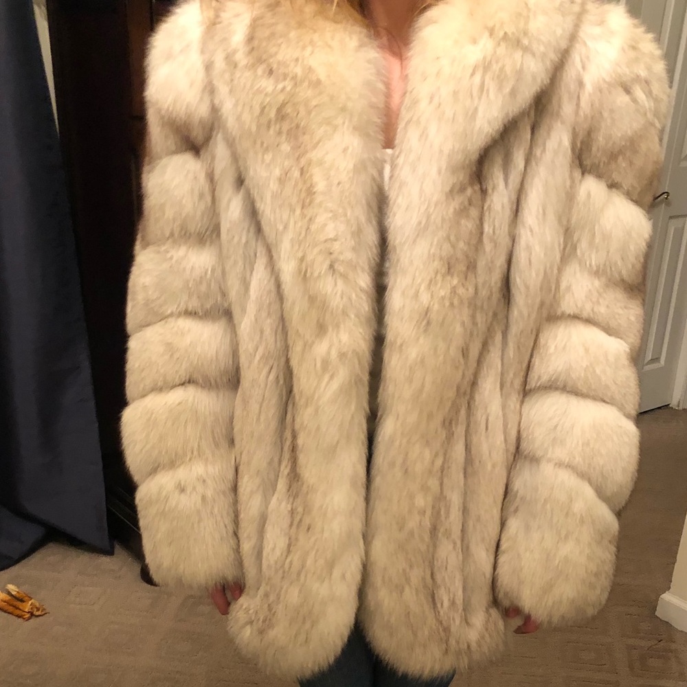 Real fur jacket. Impeccable condition.